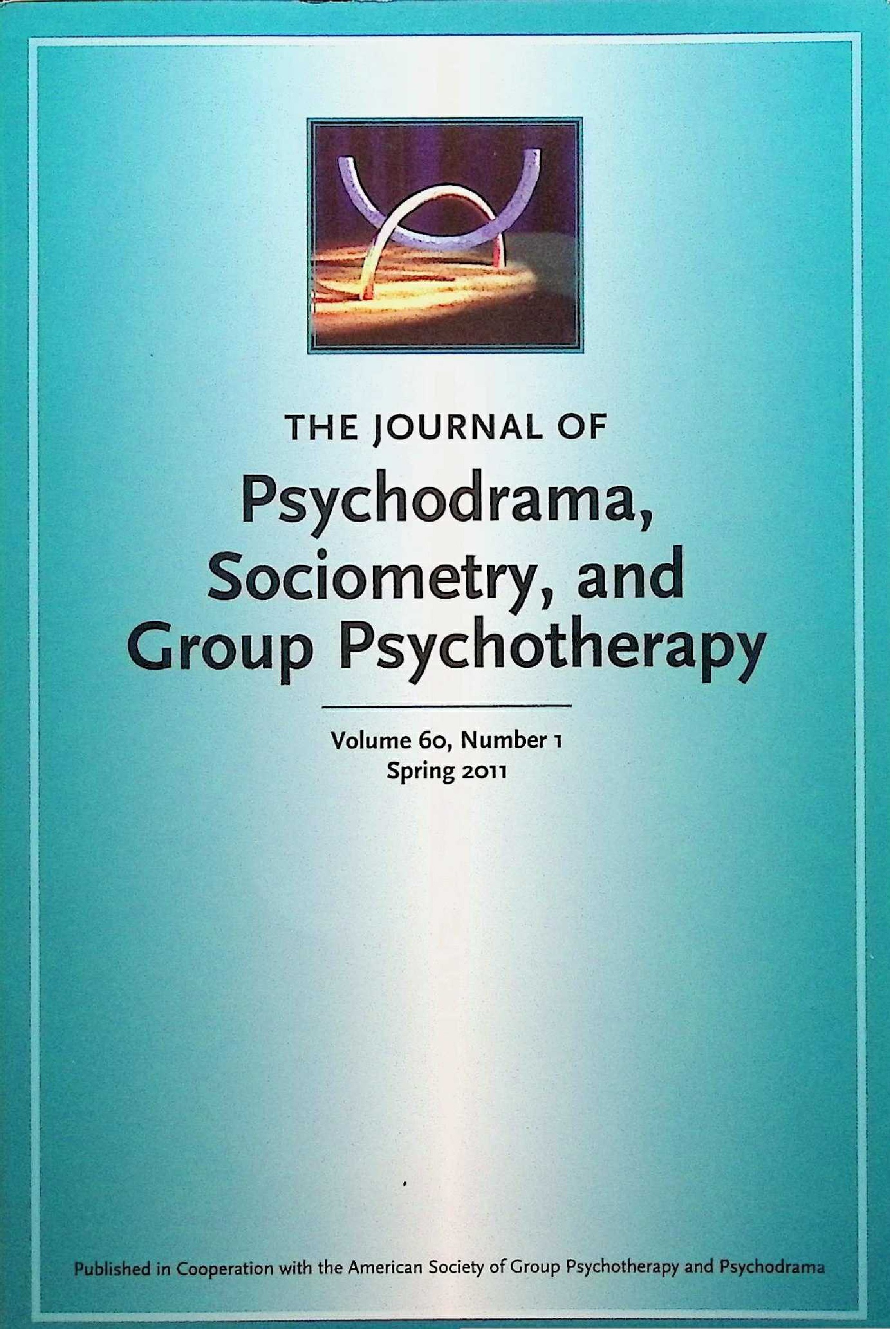 					View Vol. 60 No. 1 (2011): Group Psychotherapy, Psychodrama, and Sociometry
				